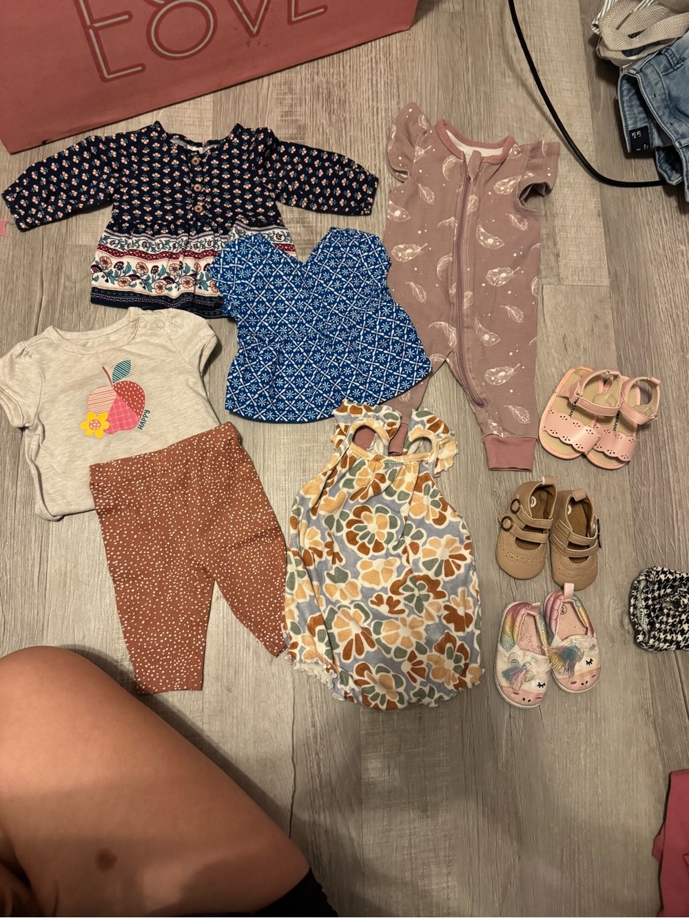 Baby girl clothes & shoes